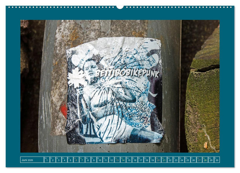 Streetart in Europas Städten (CALVENDO Premium Wandkalender 2026)