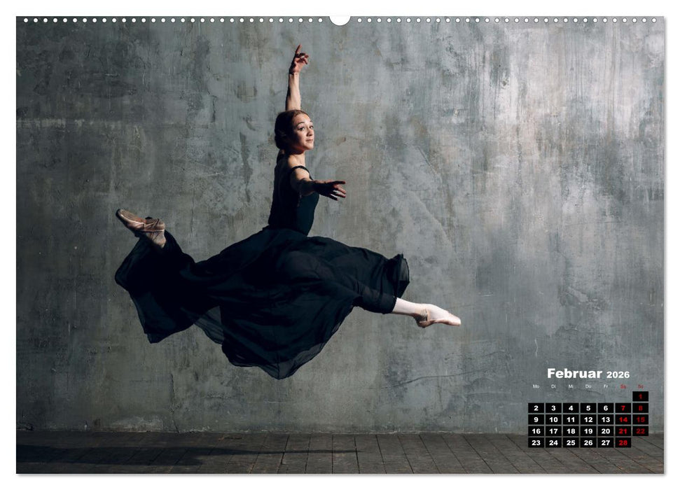 Sinneseindrücke Ballett (CALVENDO Wandkalender 2026)