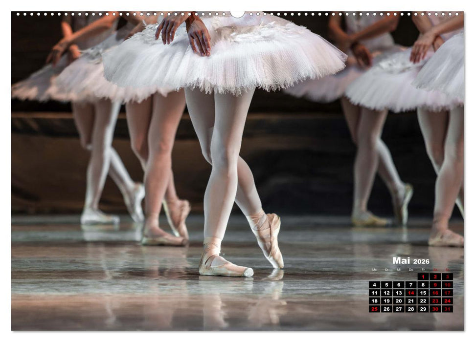 Sinneseindrücke Ballett (CALVENDO Wandkalender 2026)