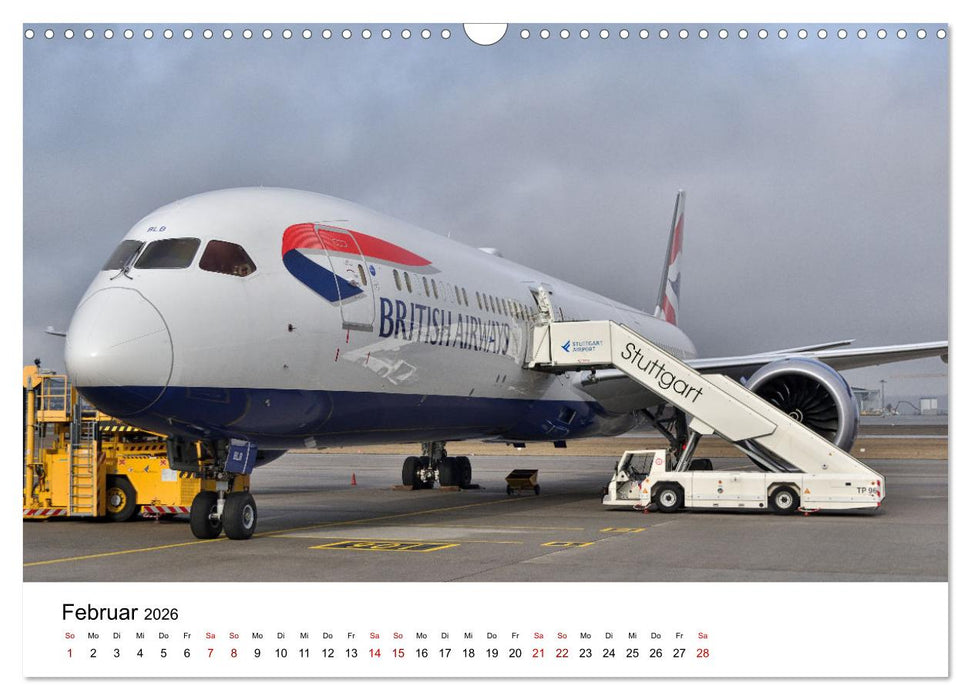 Flugzeuge aller Art (CALVENDO Wandkalender 2026)