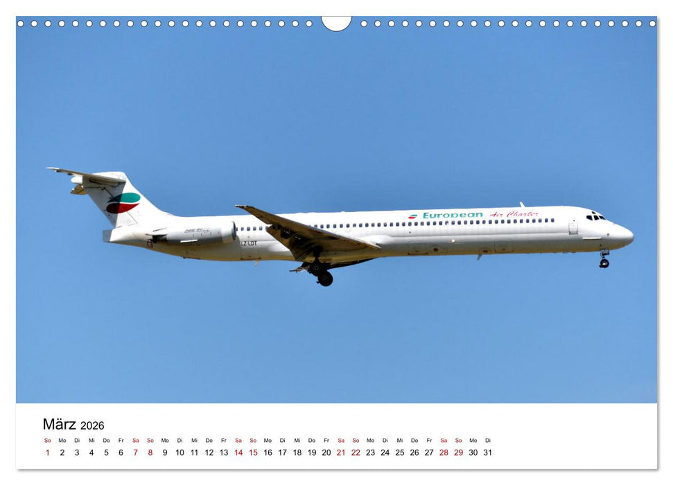 Flugzeuge aller Art (CALVENDO Wandkalender 2026)