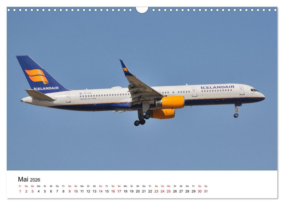 Flugzeuge aller Art (CALVENDO Wandkalender 2026)
