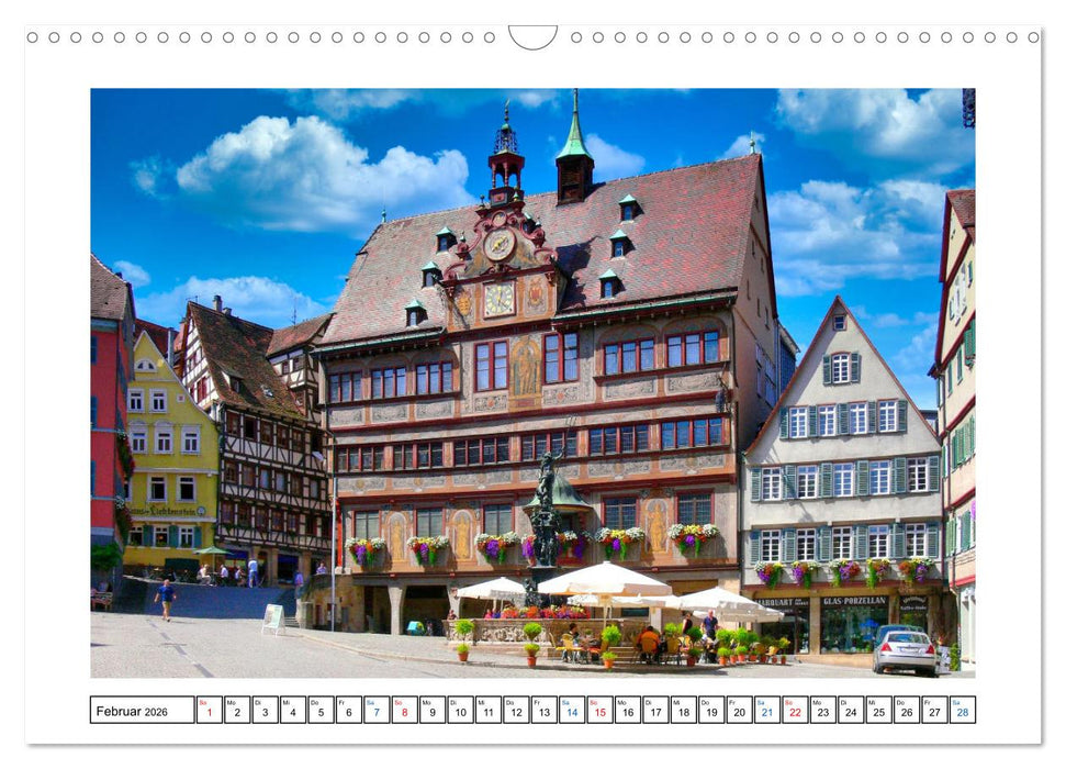 Tübingen im Fokus (CALVENDO Wandkalender 2026)