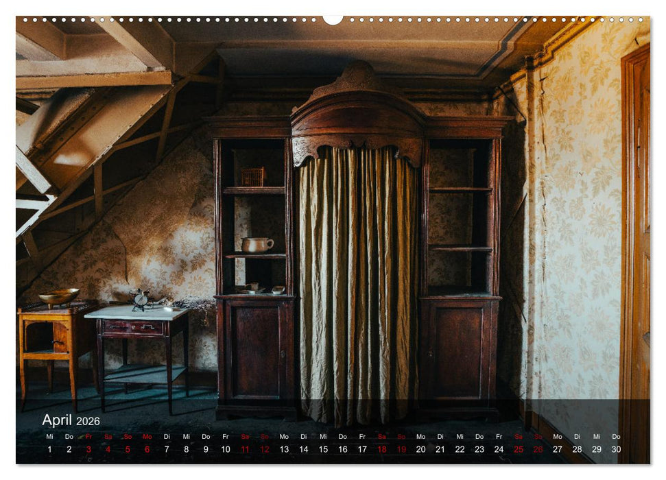 Geheimnisvolle Orte - Die etwas anderen Lost Places (CALVENDO Wandkalender 2026)