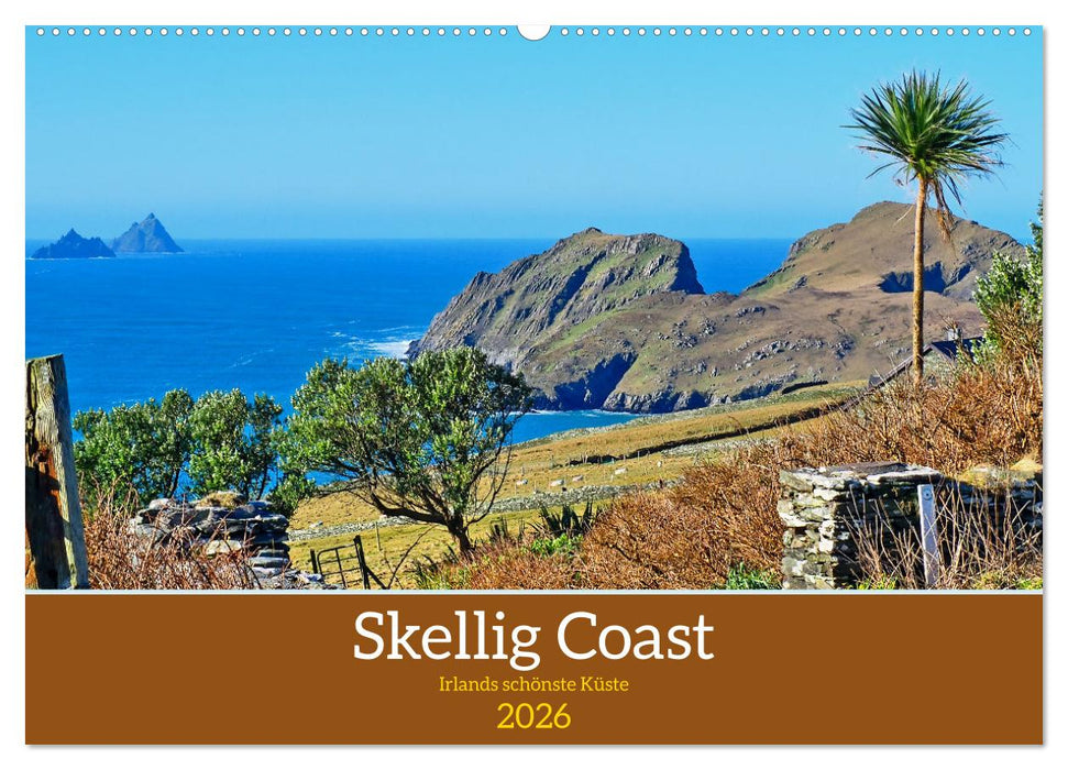 Skellig Coast - Irlands schönste Küste (CALVENDO Wandkalender 2026)