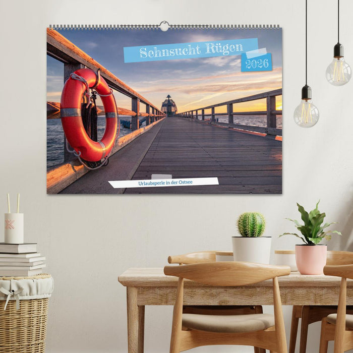 Sehnsucht Rügen (CALVENDO Wandkalender 2026)