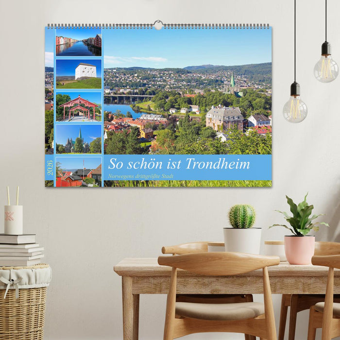 So schön ist Trondheim (CALVENDO Wandkalender 2026)