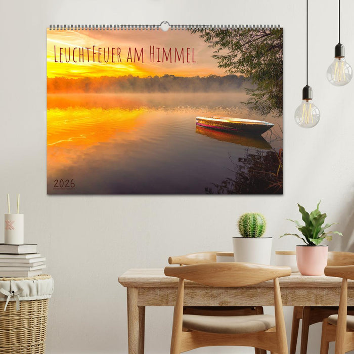 Leuchtfeuer am Himmel (CALVENDO Wandkalender 2026)