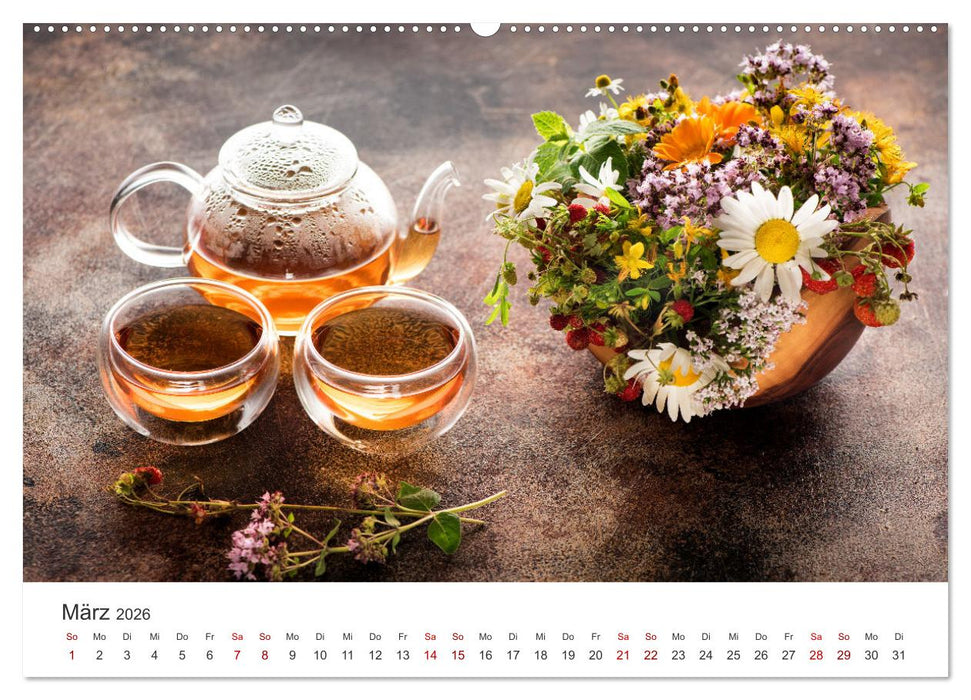 It's Tea Time (CALVENDO Wandkalender 2026)