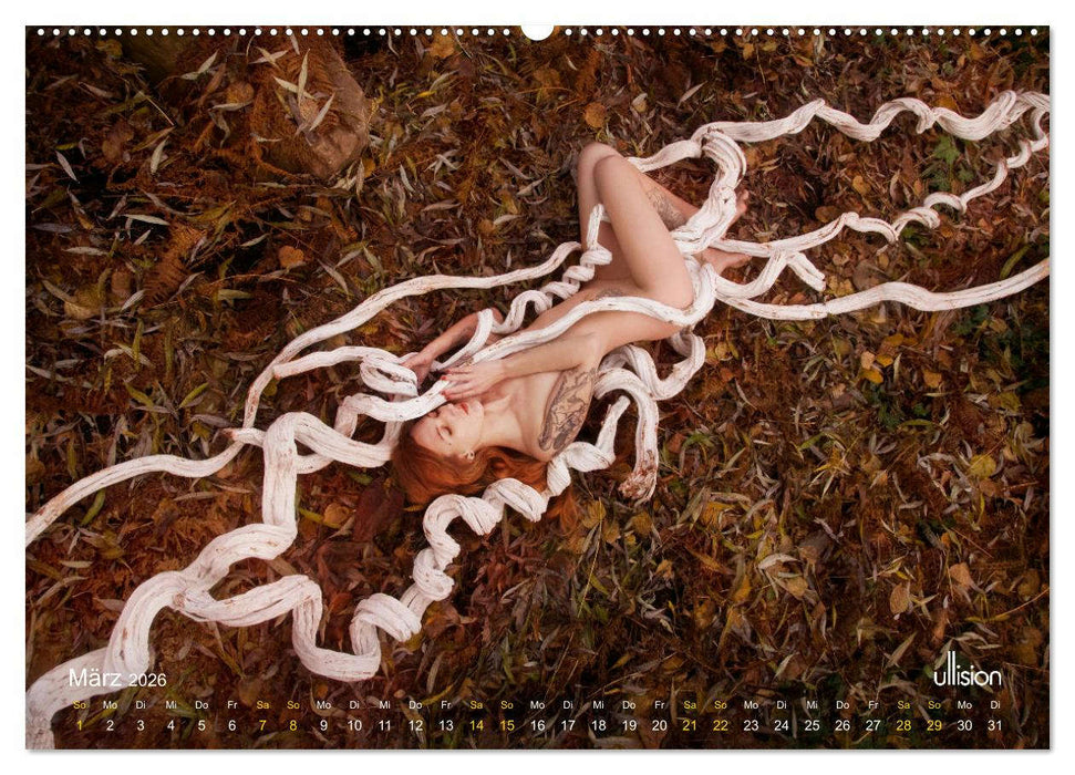 Gartenlust - inszenierte Aktfotografie (CALVENDO Wandkalender 2026)