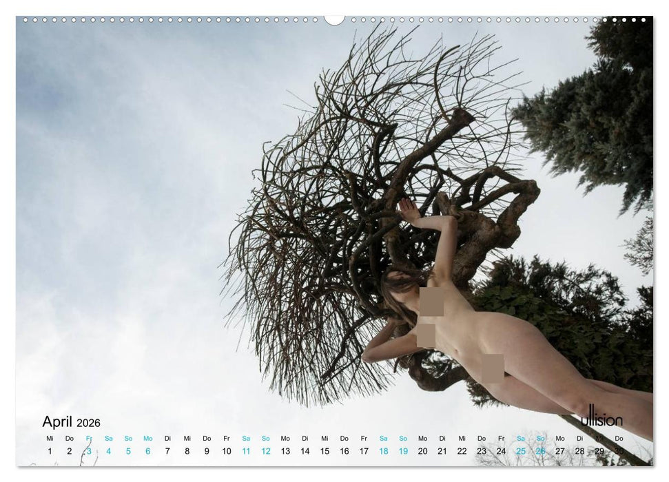 Gartenlust - inszenierte Aktfotografie (CALVENDO Wandkalender 2026)
