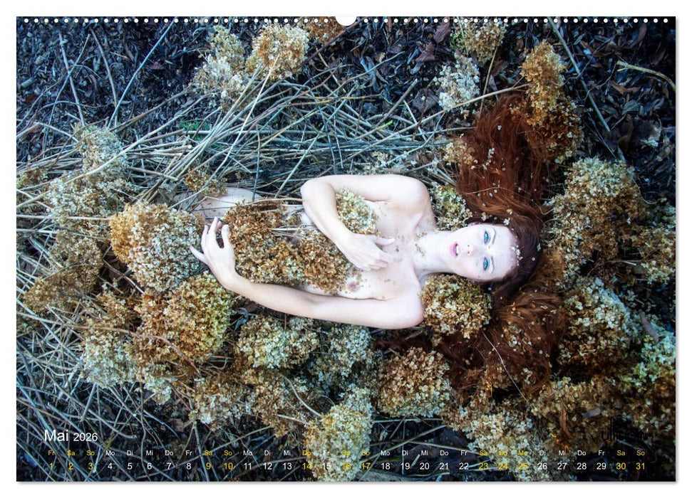 Gartenlust - inszenierte Aktfotografie (CALVENDO Wandkalender 2026)