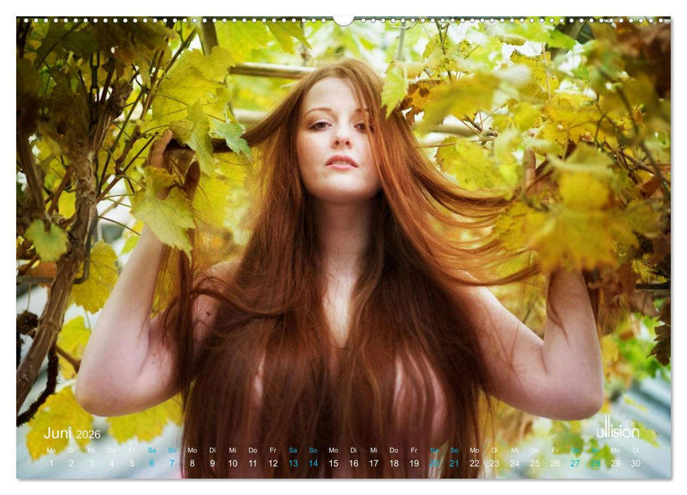 Gartenlust - inszenierte Aktfotografie (CALVENDO Wandkalender 2026)