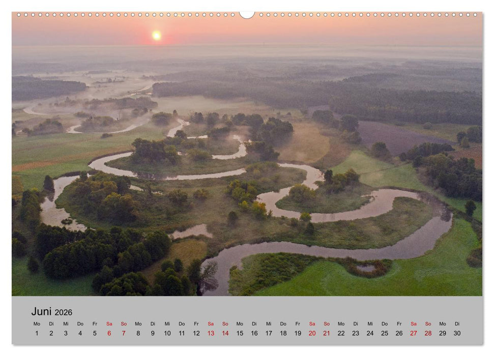 Polen - Städte, Landschaften, Schlösser (CALVENDO Wandkalender 2026)