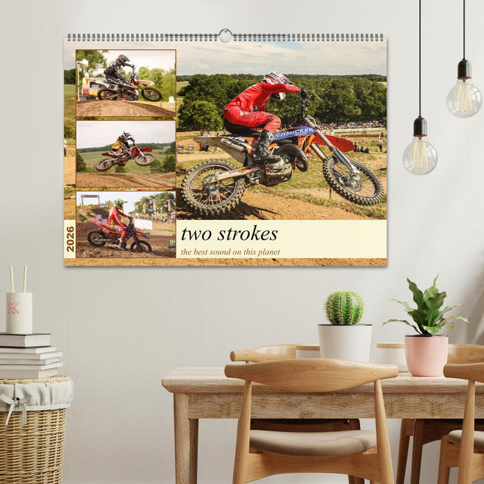 two strokes the best sound on this planet (CALVENDO Wandkalender 2026)