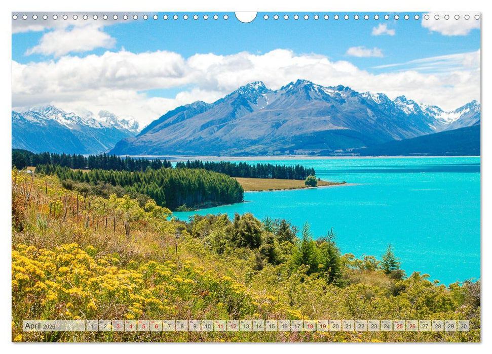 Faszination Neuseeland (CALVENDO Wandkalender 2026)