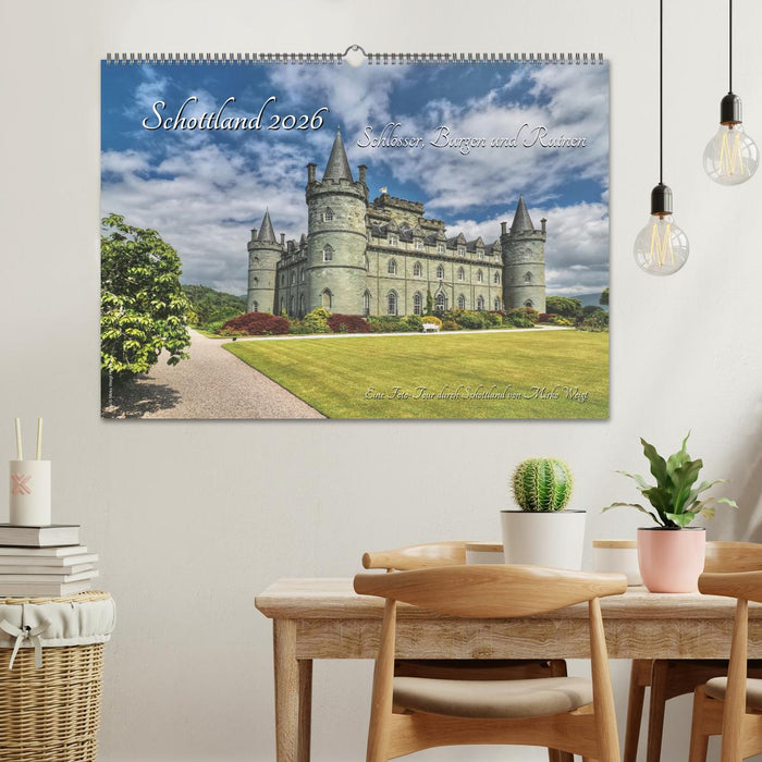 Schottland 2026 Schlösser, Burgen und Ruinen (CALVENDO Wandkalender 2026)