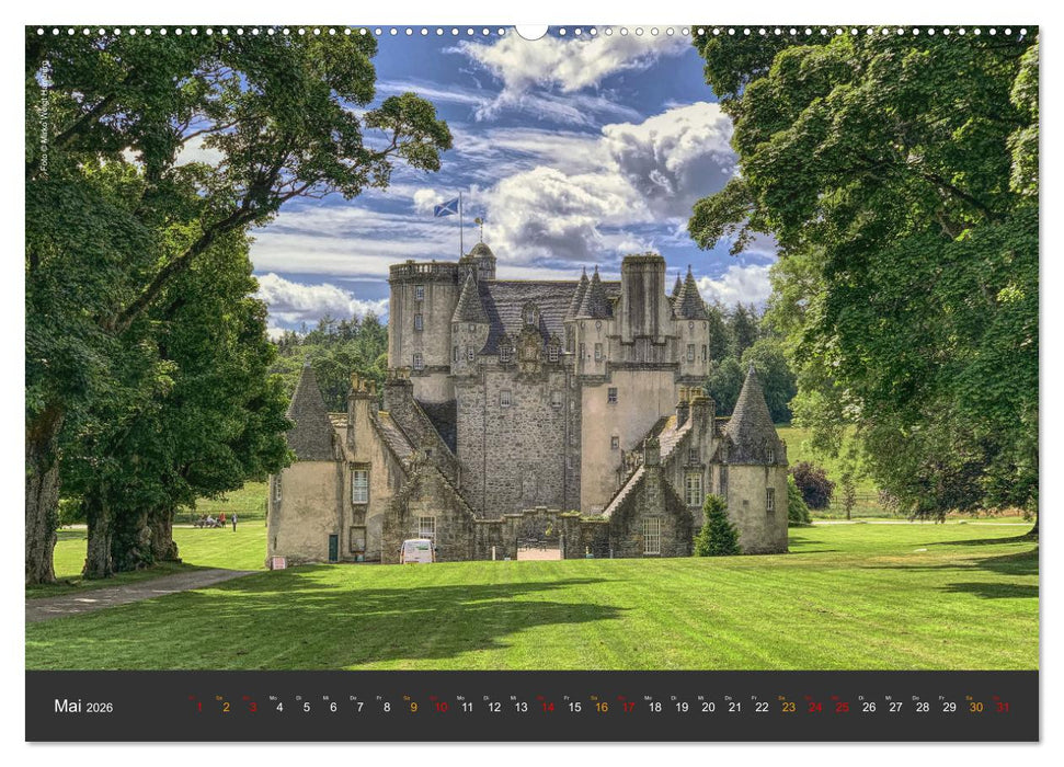 Schottland 2026 Schlösser, Burgen und Ruinen (CALVENDO Wandkalender 2026)