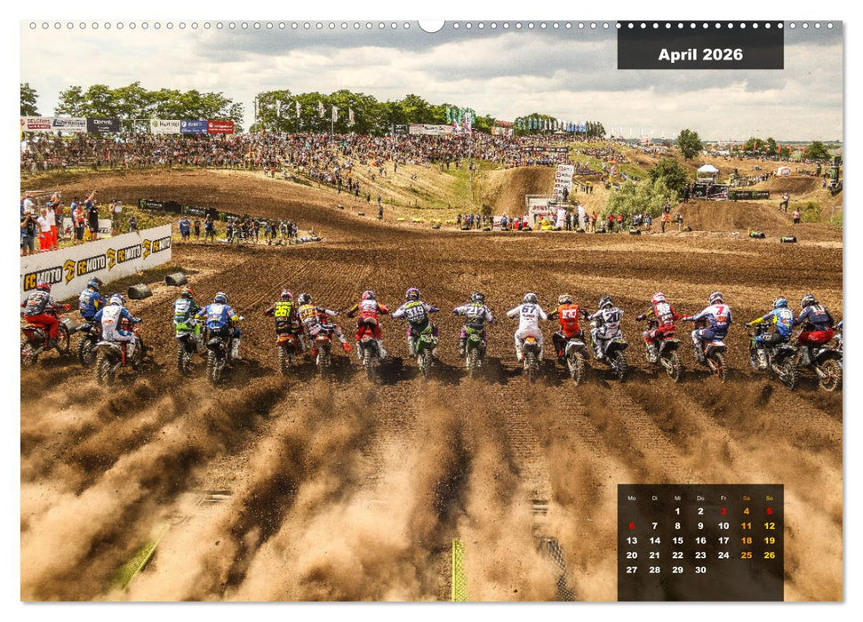 The gate drops - get ready for the race and do your your best (CALVENDO Wandkalender 2026)