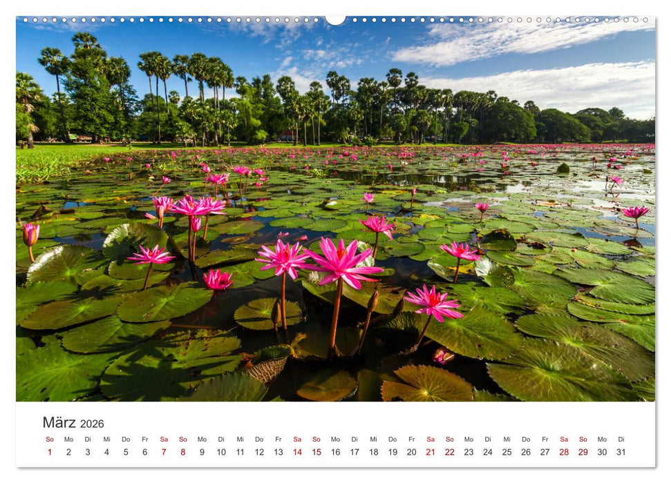 Kambodscha - Das Land der Tempel. (CALVENDO Wandkalender 2026)
