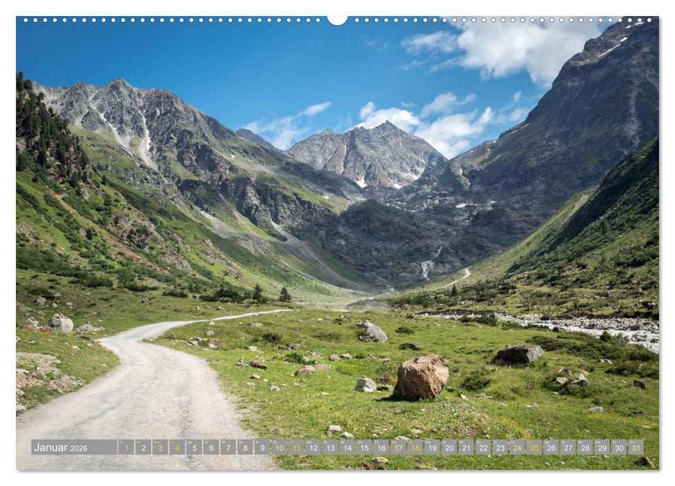 Wanderwege in Europa (CALVENDO Wandkalender 2026)