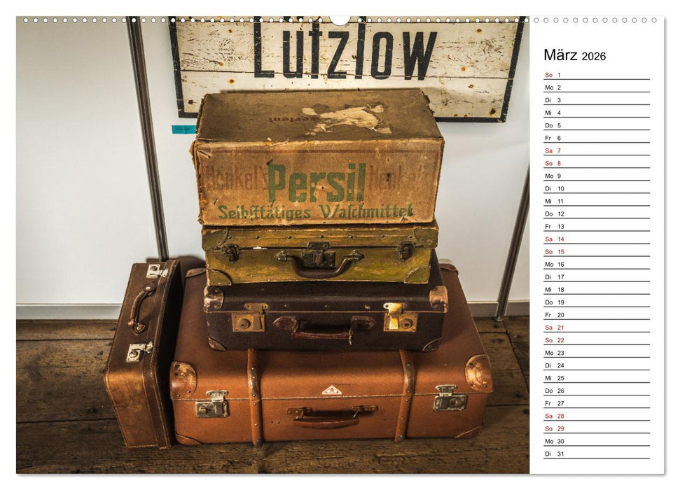 Eisenbahn Museum Gramzow (CALVENDO Wandkalender 2026)