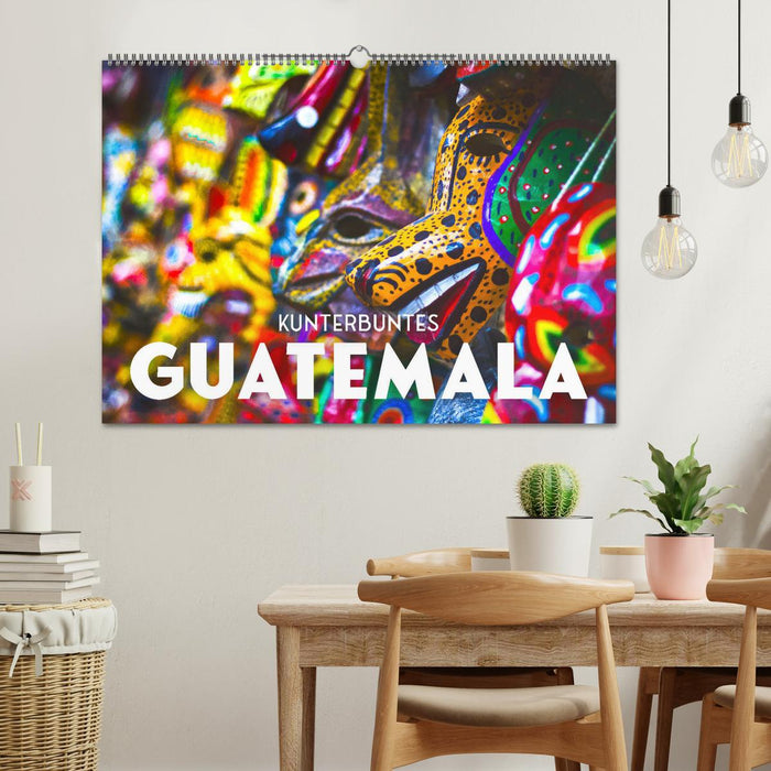 Kunterbuntes Guatemala (CALVENDO Wandkalender 2026)