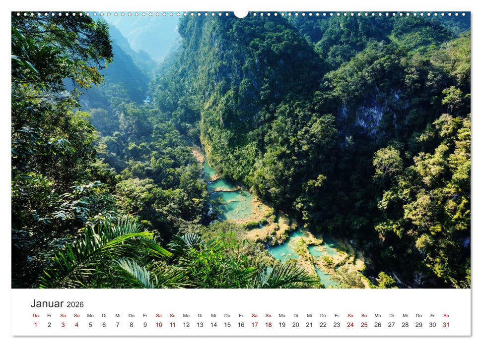 Kunterbuntes Guatemala (CALVENDO Wandkalender 2026)