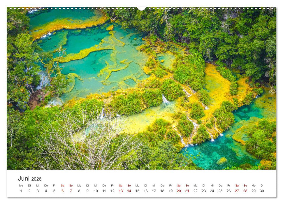 Kunterbuntes Guatemala (CALVENDO Wandkalender 2026)