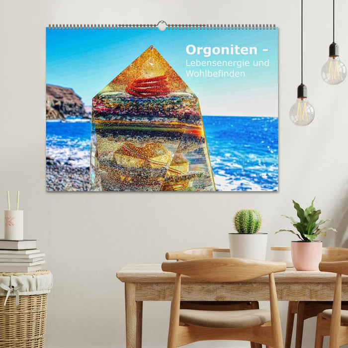 Orgoniten - Lebensenergie und Wohlbefinden (CALVENDO Wandkalender 2026)