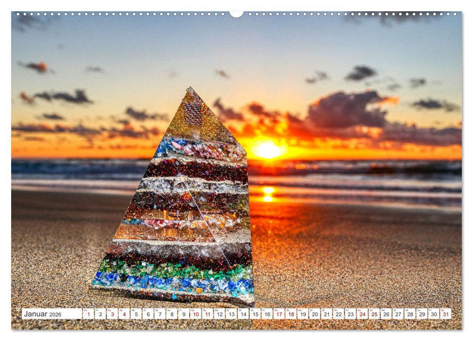 Orgoniten - Lebensenergie und Wohlbefinden (CALVENDO Wandkalender 2026)