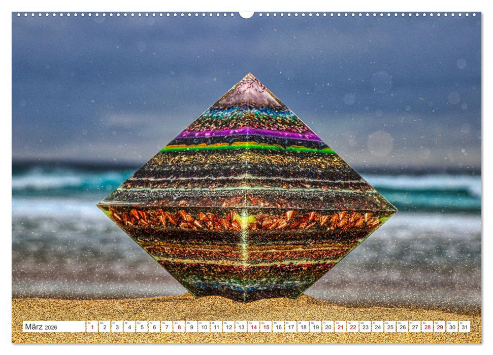 Orgoniten - Lebensenergie und Wohlbefinden (CALVENDO Wandkalender 2026)