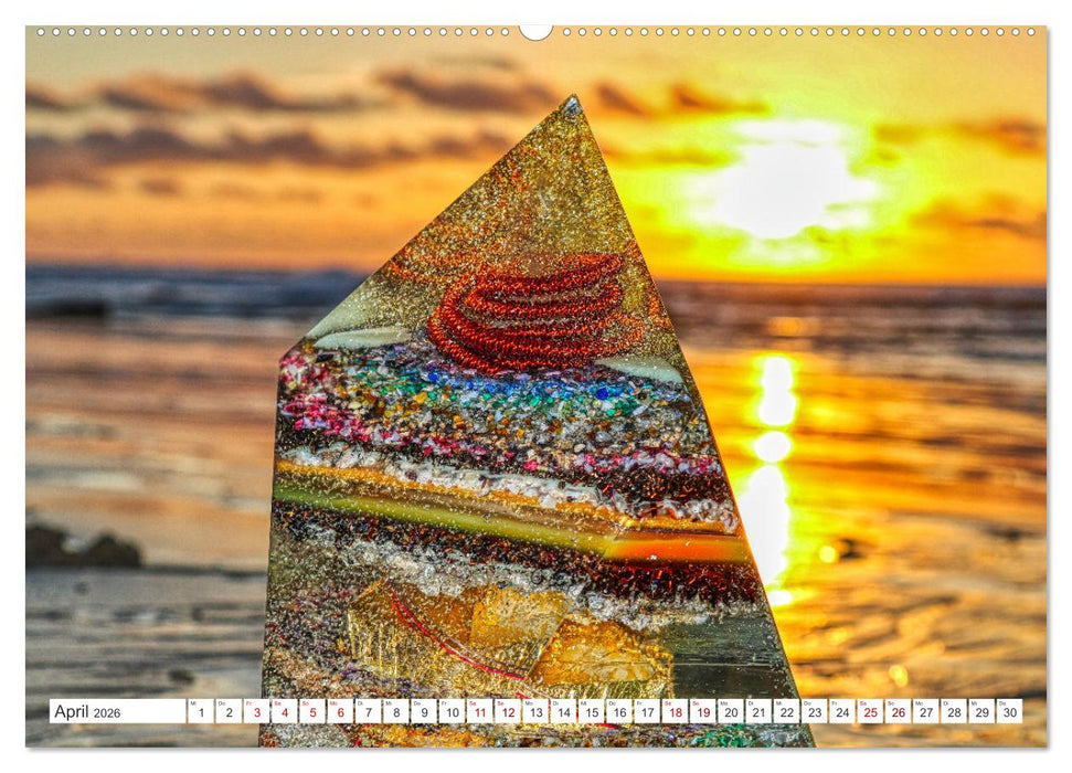 Orgoniten - Lebensenergie und Wohlbefinden (CALVENDO Wandkalender 2026)