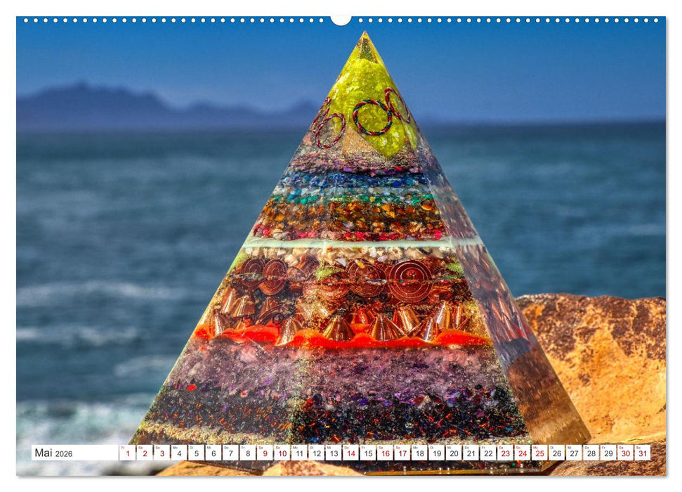 Orgoniten - Lebensenergie und Wohlbefinden (CALVENDO Wandkalender 2026)