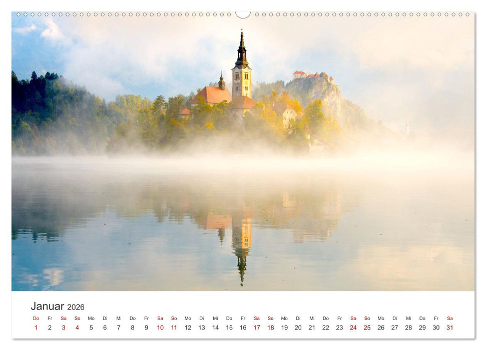 Mystische Nebellandschaften (CALVENDO Wandkalender 2026)