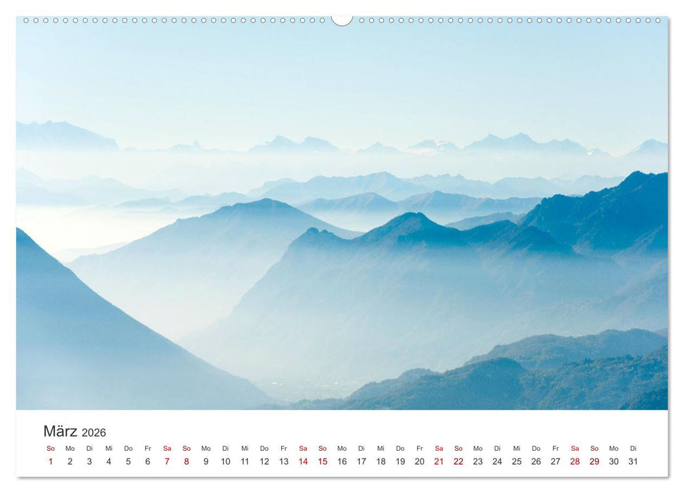 Mystische Nebellandschaften (CALVENDO Wandkalender 2026)