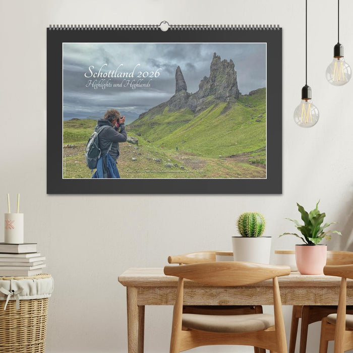 Schottland 2026 Highlights und Highlands (CALVENDO Wandkalender 2026)