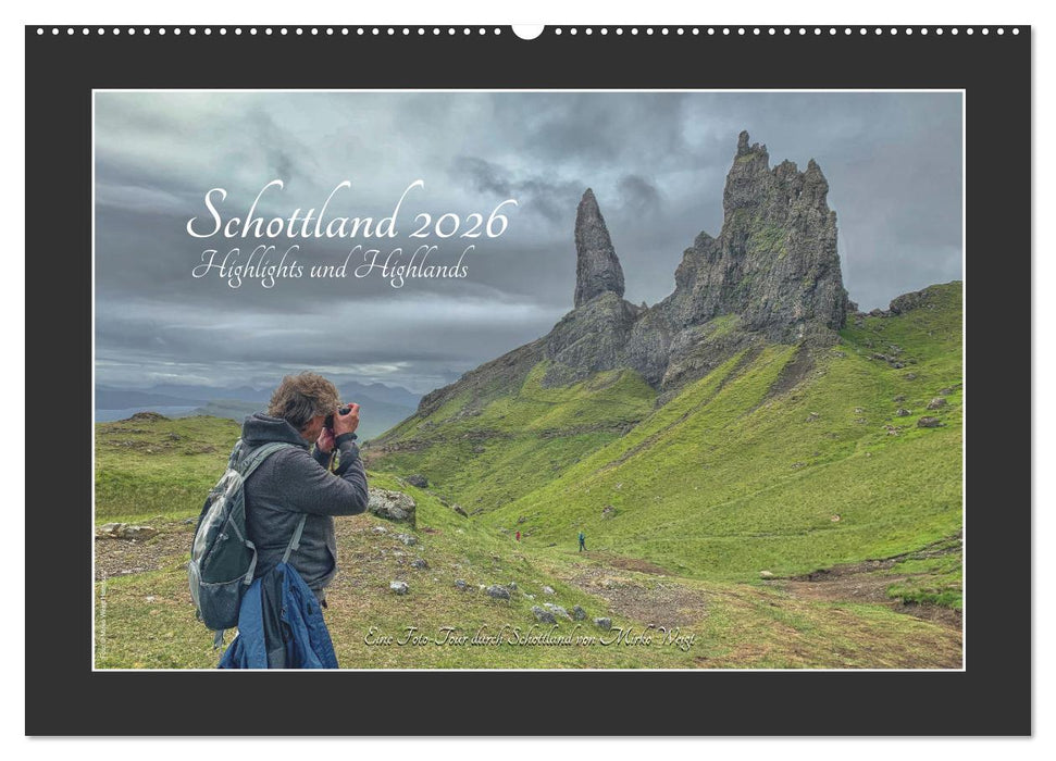 Schottland 2026 Highlights und Highlands (CALVENDO Wandkalender 2026)