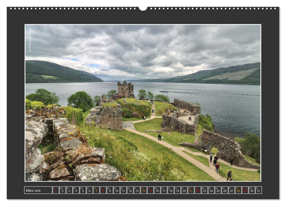 Schottland 2026 Highlights und Highlands (CALVENDO Wandkalender 2026)