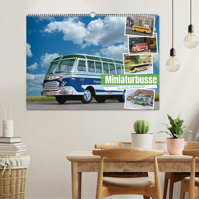 Miniaturbusse (CALVENDO Wandkalender 2026)