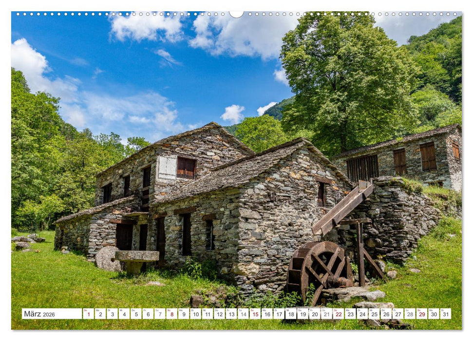 Geheimtipps Norditalien (CALVENDO Wandkalender 2026)