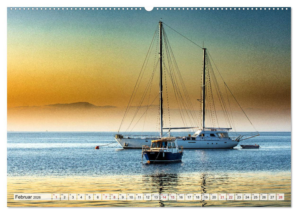 Segeln - mit dem Wind (CALVENDO Premium Wandkalender 2026)