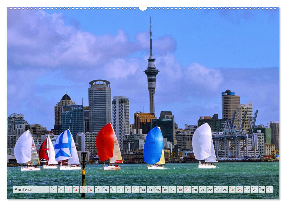 Segeln - mit dem Wind (CALVENDO Premium Wandkalender 2026)