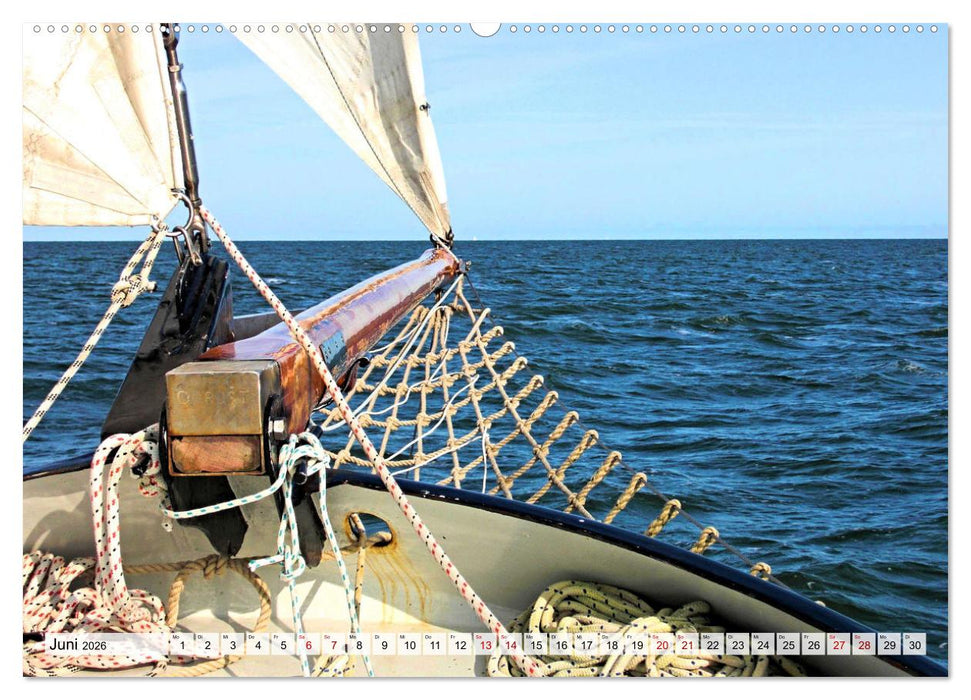 Segeln - mit dem Wind (CALVENDO Premium Wandkalender 2026)