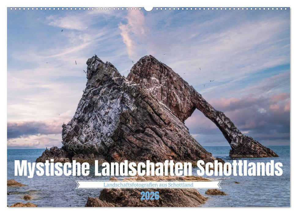 Mystische Landschaften Schottlands (CALVENDO Wandkalender 2026)