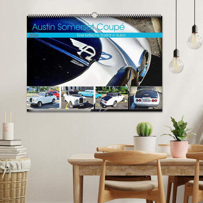 Austin Somerset Coupé - Eine britische Rarität in Kuba (CALVENDO Wandkalender 2026)