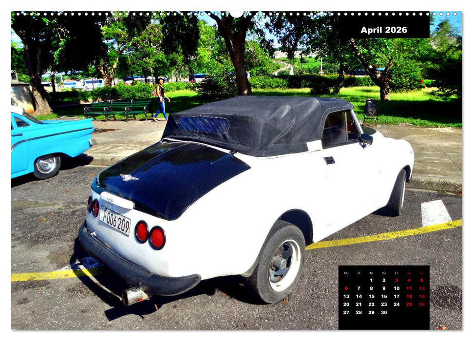 Austin Somerset Coupé - Eine britische Rarität in Kuba (CALVENDO Wandkalender 2026)