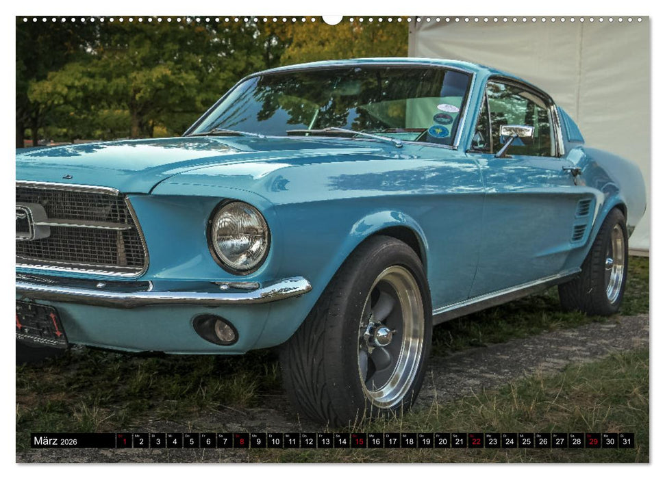 Leidenschaft zwischen Rost und Chrom (CALVENDO Wandkalender 2026)