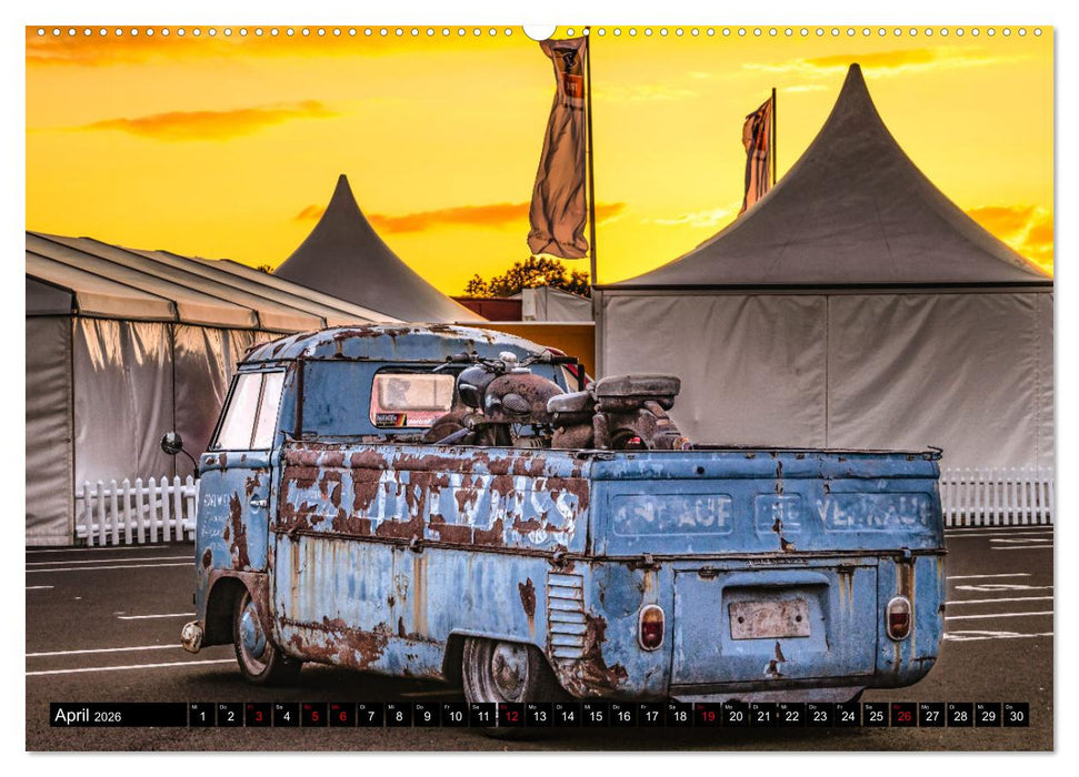 Leidenschaft zwischen Rost und Chrom (CALVENDO Wandkalender 2026)