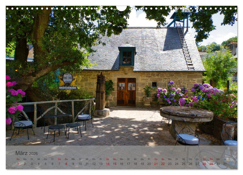 Westliche Bretagne (CALVENDO Wandkalender 2026)